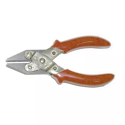 Parallelflachzange, mit Hieb 140mm