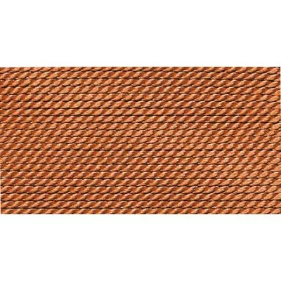 karneol 100% Natur-Seide farbig mit 1 Nadel, Lnge: 2m