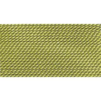 jadegrn 100% Natur-Seide farbig mit 1 Nadel, Lnge: 2m