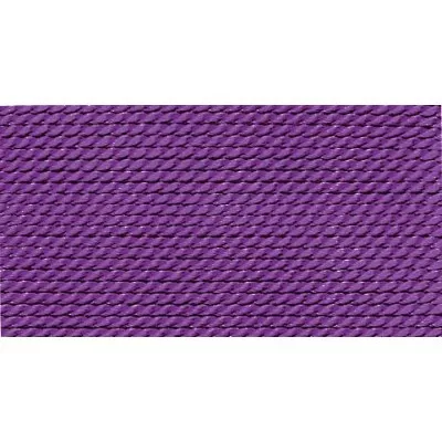 amethyst 100% Natur-Seide farbig mit 1 Nadel, Lnge: 2m
