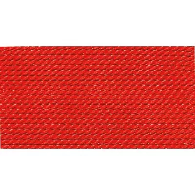 rot 100% Natur-Seide farbig mit 1 Nadel, Lnge: 2m