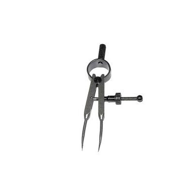 Federzirkel mit auswechselbaren Spitzen 100mm
