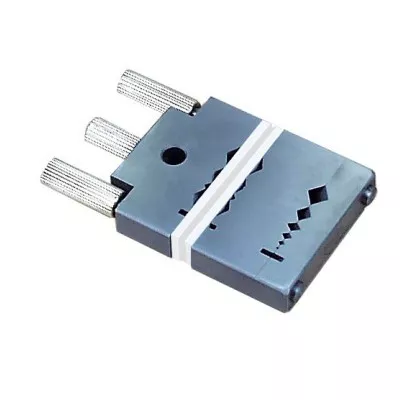 Profilschnittlehre 70 x 60 x 13 mm 5 Winkel