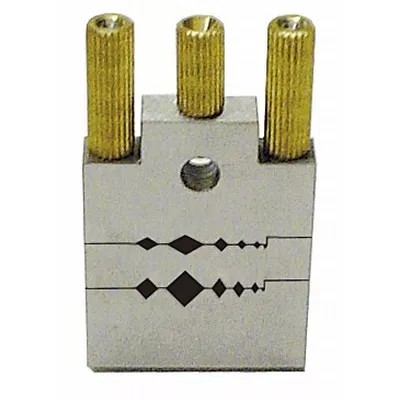 Profilschnittlehre 75 x 50 x 12 mm (90/45)
