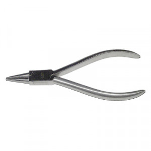 Round Pliers, smooth jaws Length: 130 mm