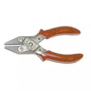 Parallelflachzange, mit Hieb 125mm