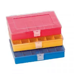 Sortimentsksten, transparent