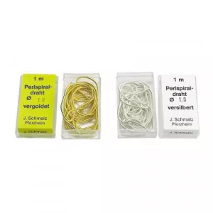 Spirale, vergoldet & versilbert