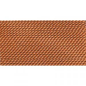 karneol 100% Natur-Seide farbig mit 1 Nadel, Lnge: 2m