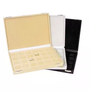 Ringvorlage-Etui mit 24 Ringpolster