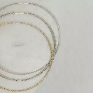 Halsreifen, Laser verschweisst