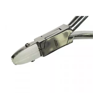 Zange mit Kunststoffbacken, flach-flach