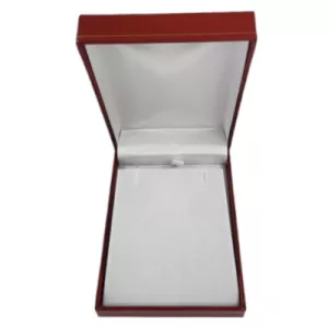 Etui fr Anhnger/Kette/Ohrringe-Etui rot, innen wei, 81x110x29mm (Wechseleinlage)