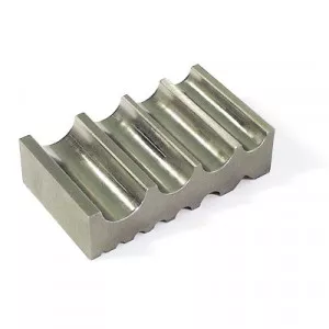 Fassonanke, halbrund