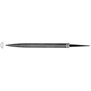 Przisionsfeile Halbrund, schmale spitze Form